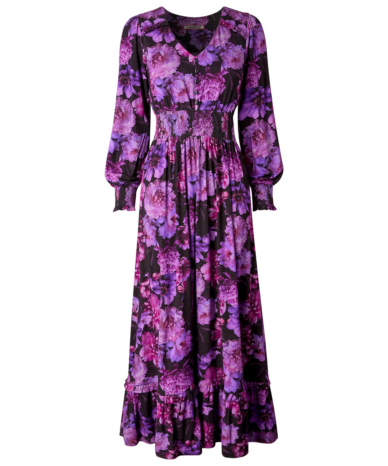 Joe Browns Abito Lungo in Jersey con Stampa Floreale  