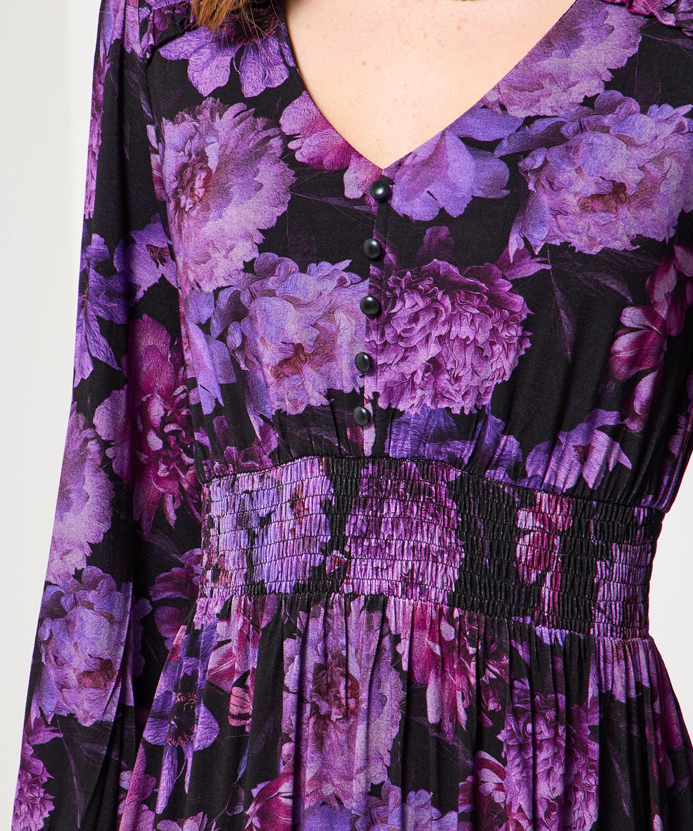 Joe Browns Abito Lungo in Jersey con Stampa Floreale  