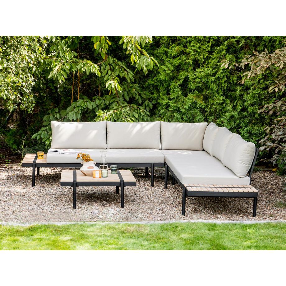 Beliani Lounge Set aus Eukalyptus Klassisch BELLARIVA  