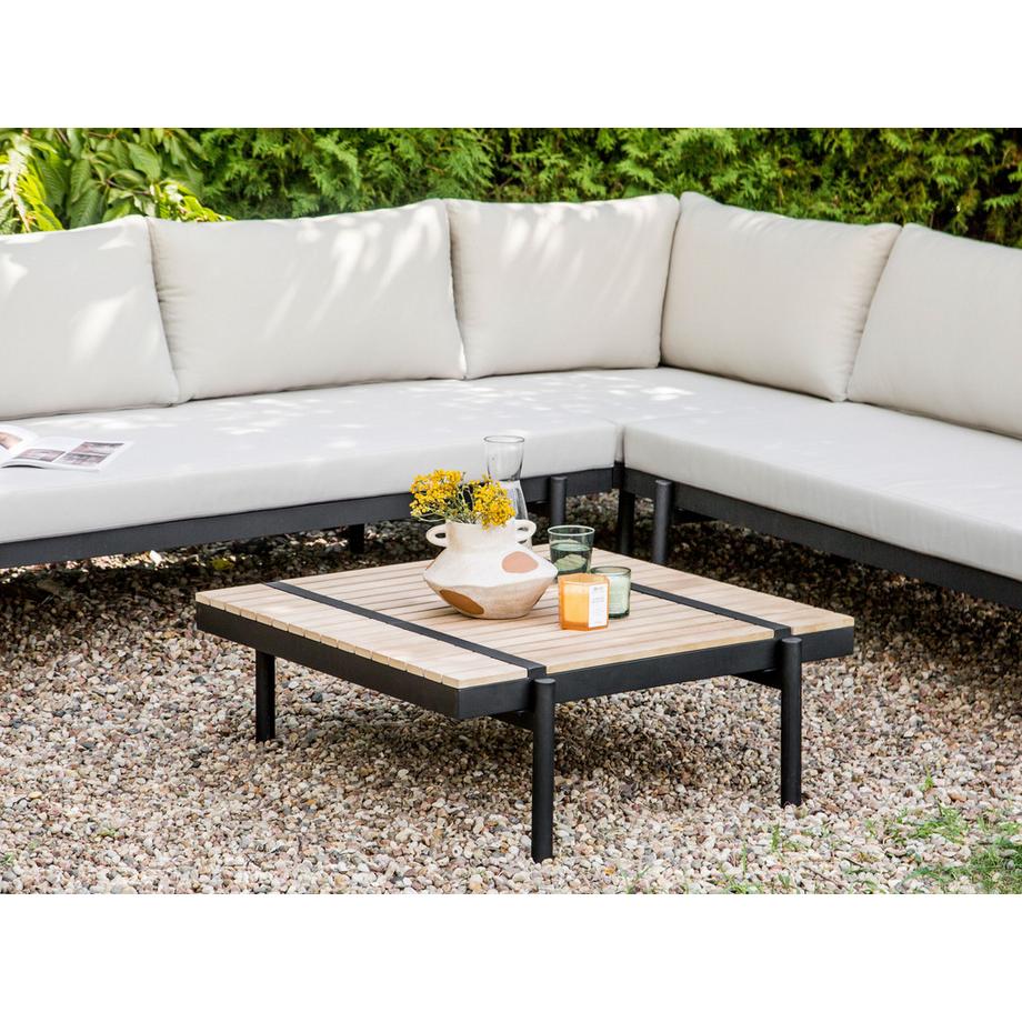 Beliani Lounge Set aus Eukalyptus Klassisch BELLARIVA  