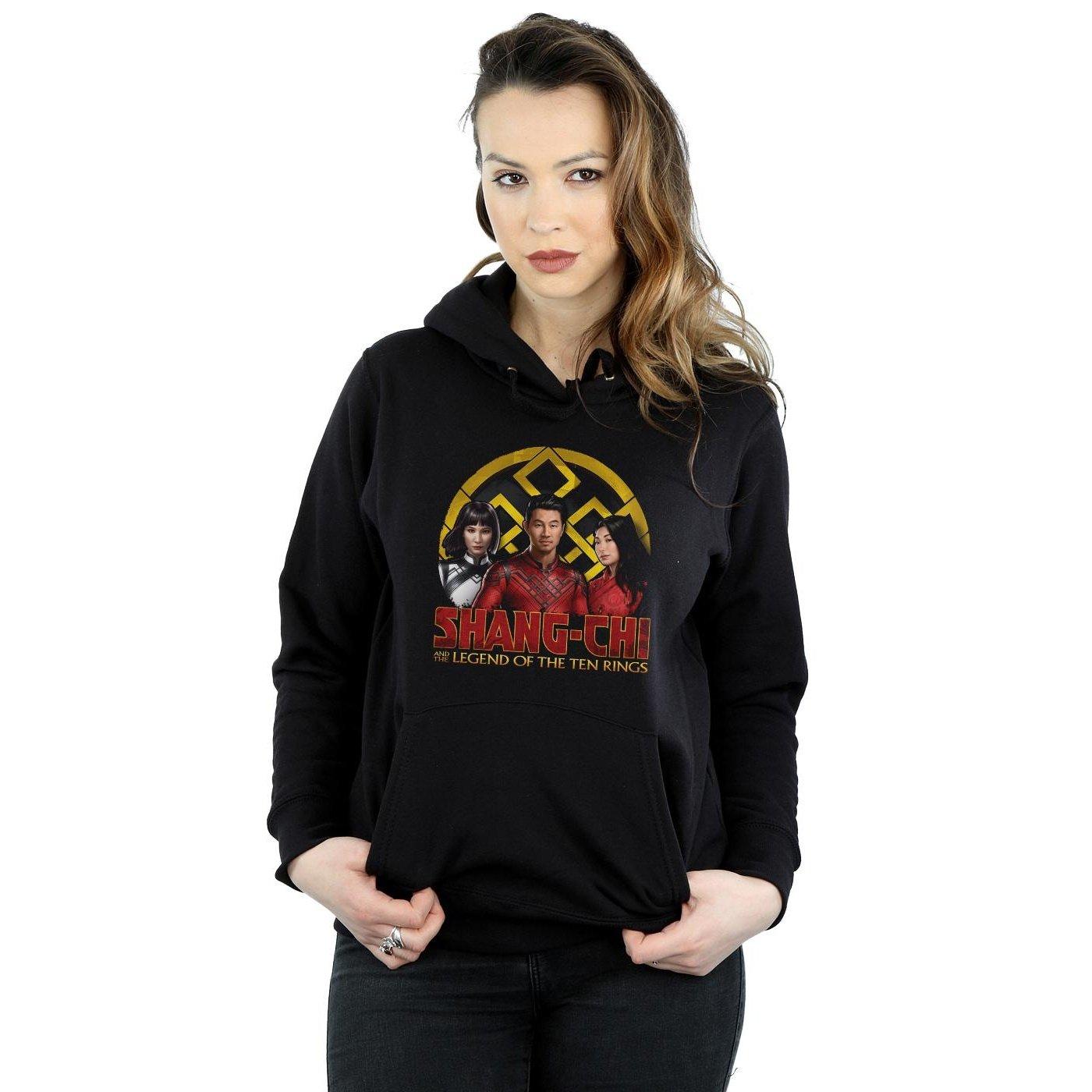 MARVEL  ShangChi And The Legend Of The Ten Rings Group Logo Emblem Kapuzenpullover 