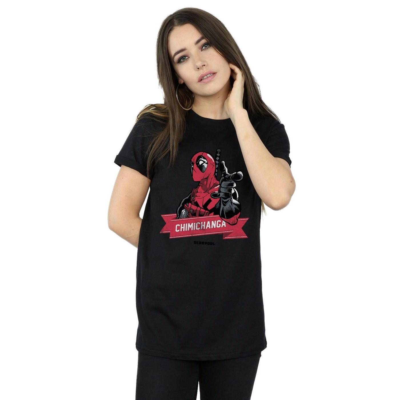 MARVEL  Chimichanga Finger TShirt 