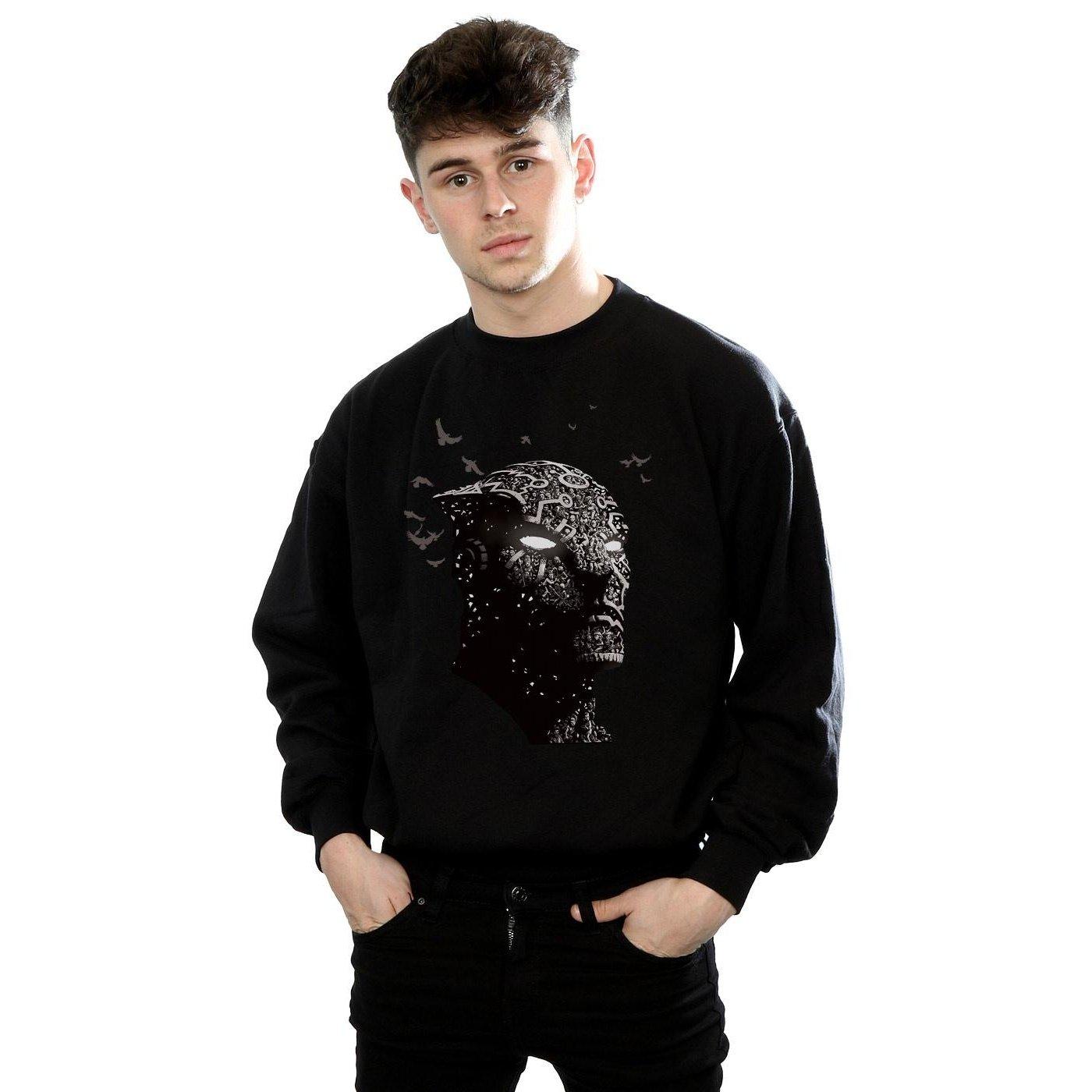 MARVEL  Black Panther Tribe Mask Sweatshirt 