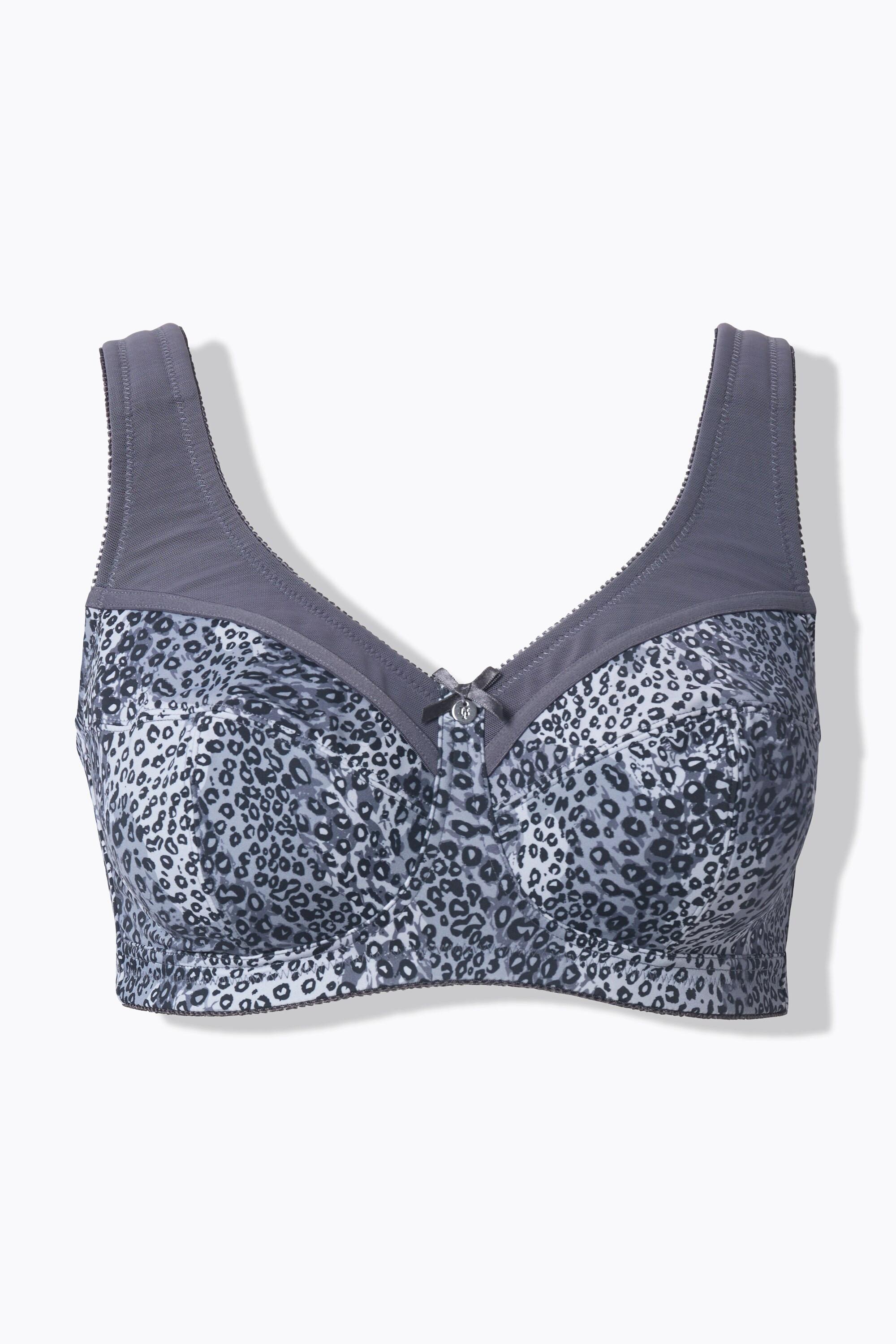 Ulla Popken Soutien-gorge de maintien sans armatures motif animal  