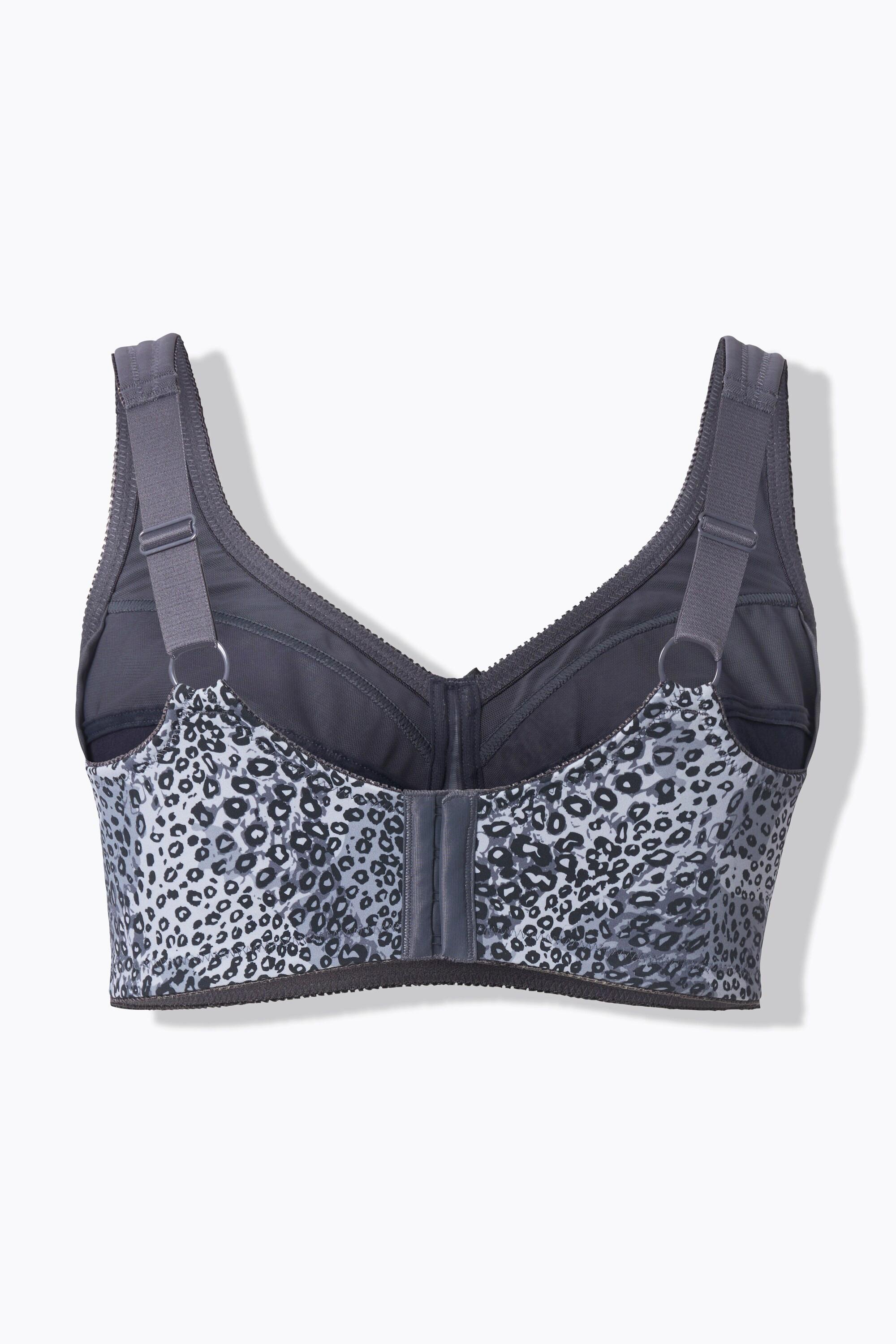 Ulla Popken Soutien-gorge de maintien sans armatures motif animal  