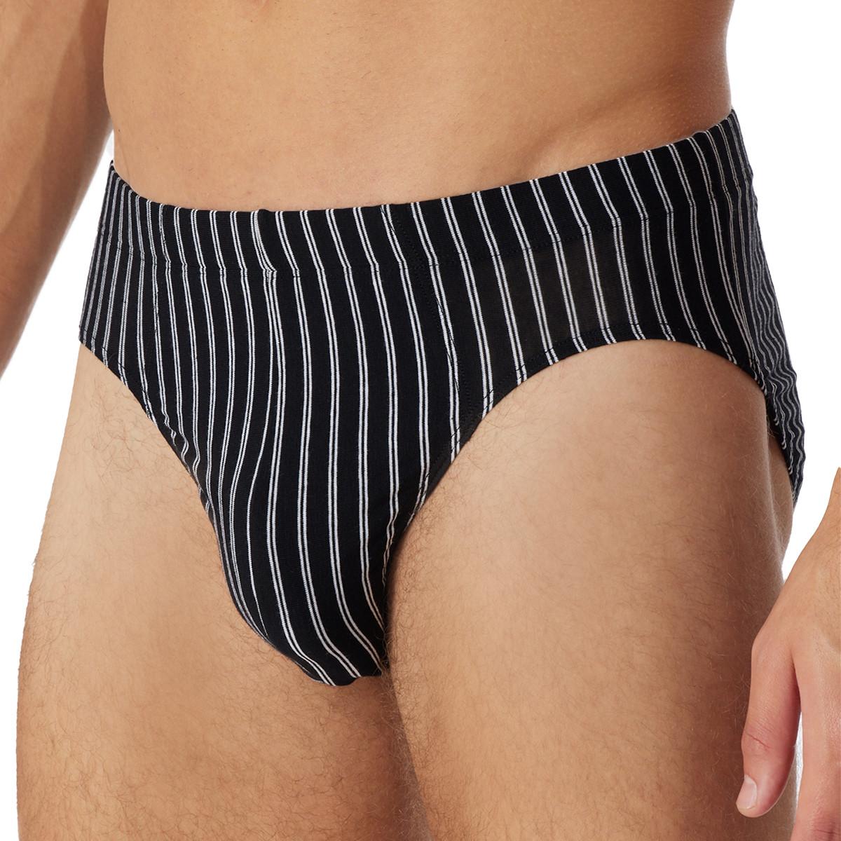 Schiesser Confezione da 3 95/5 Essentials Organic Cotton Mini Slip  