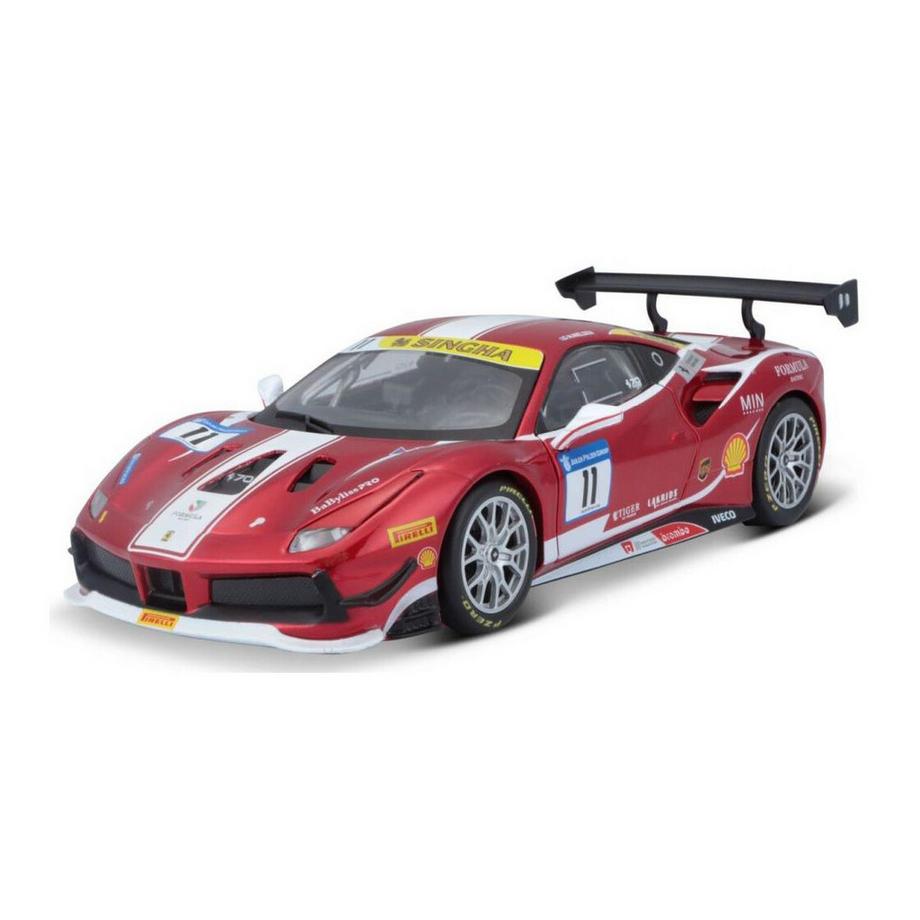 bburago  1:24 Ferrari R&P 488 Challenge Racing 