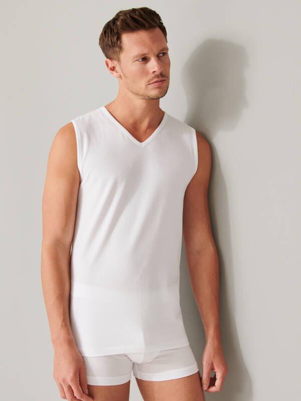 Schiesser Organic Cotton V-Neck Unterhemd 2er-Pack  