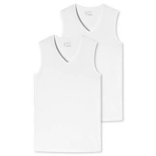 Schiesser Organic Cotton V-Neck Unterhemd 2er-Pack  