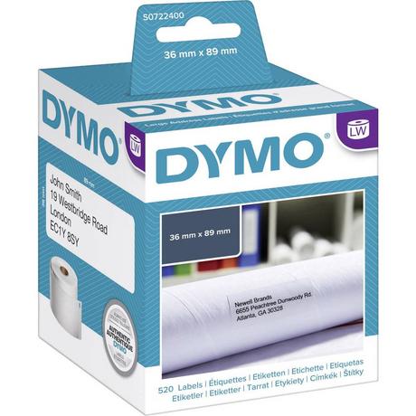 Dymo  Etiqu. D Adresse Labelwriter 89X36Mm, Bc 