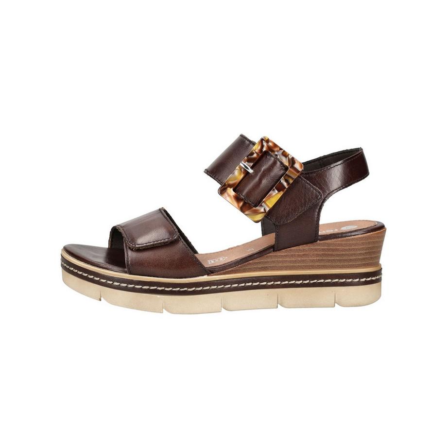 Remonte Keilsandalette mit Klettverschluss  