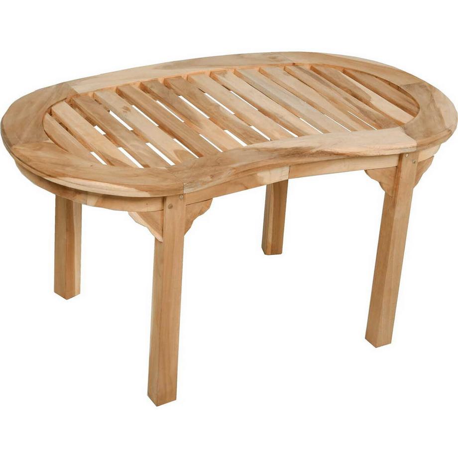 Garten Couchtisch Ambon Teak natur 90x45