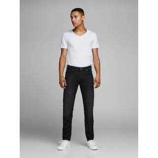 JACK & JONES V-Ausschnitt Kurzarm T-Shirt Regular Fit  