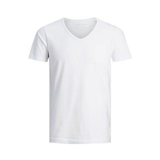 JACK & JONES V-Ausschnitt Kurzarm T-Shirt Regular Fit  