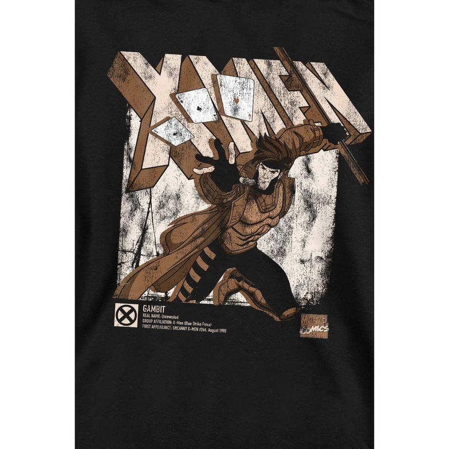 MARVEL Felpa X-Men Gambit Stampa Grafica  