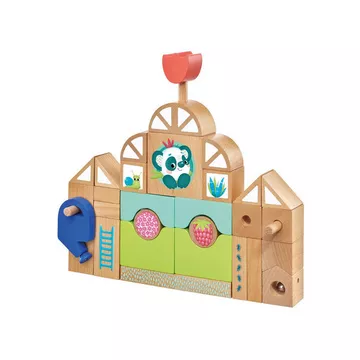 Holzbausteine Gewächshäuser (34Teile)