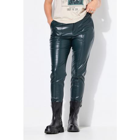 Studio Untold Fakeleder Mom Shape Biese Hose  