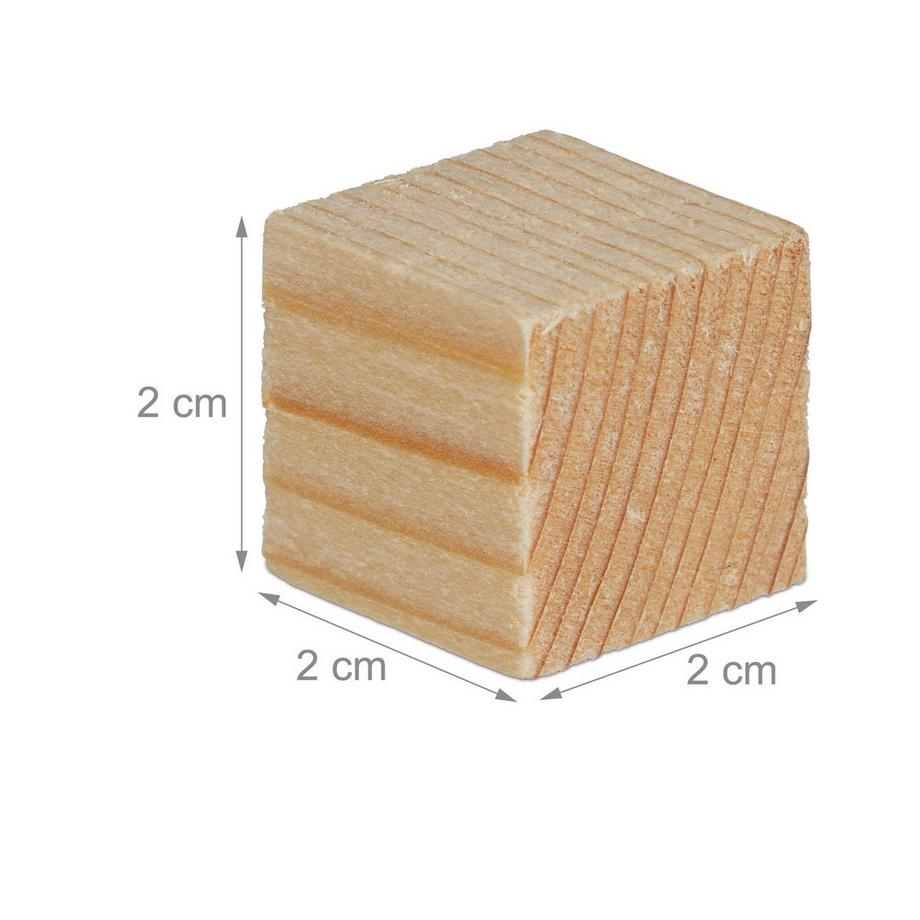 B2X  Holzwürfel 2cm Set mit 160 Stück 