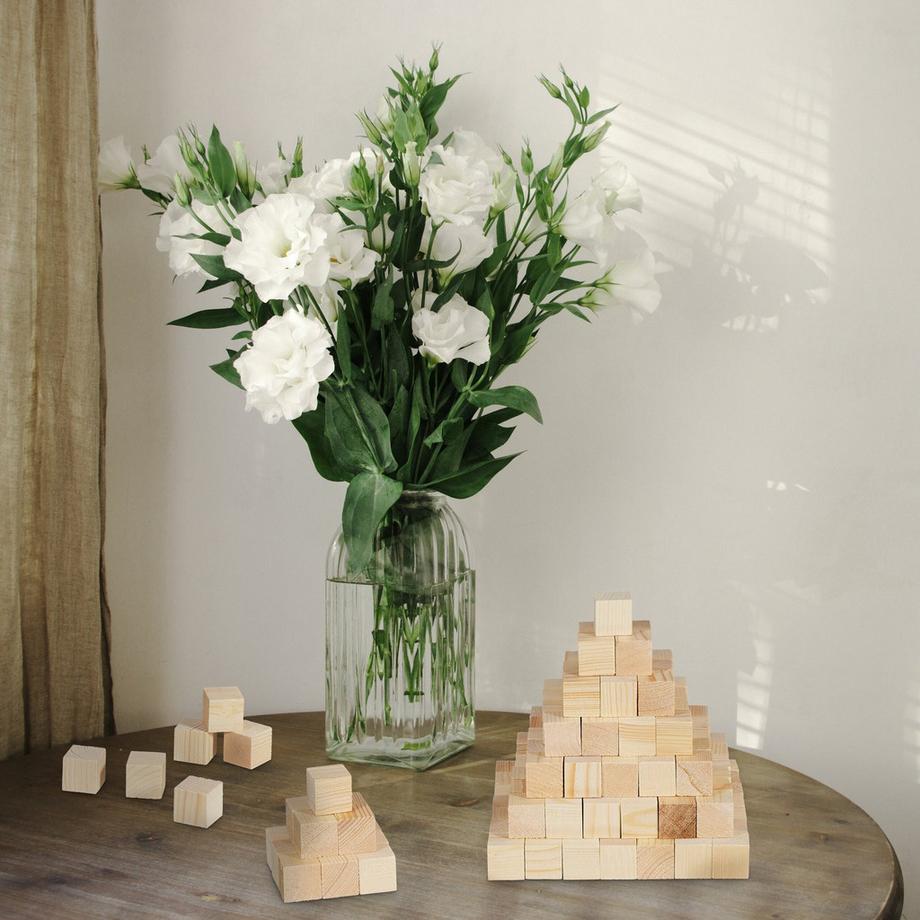 B2X  Holzwürfel 2cm Set mit 160 Stück 