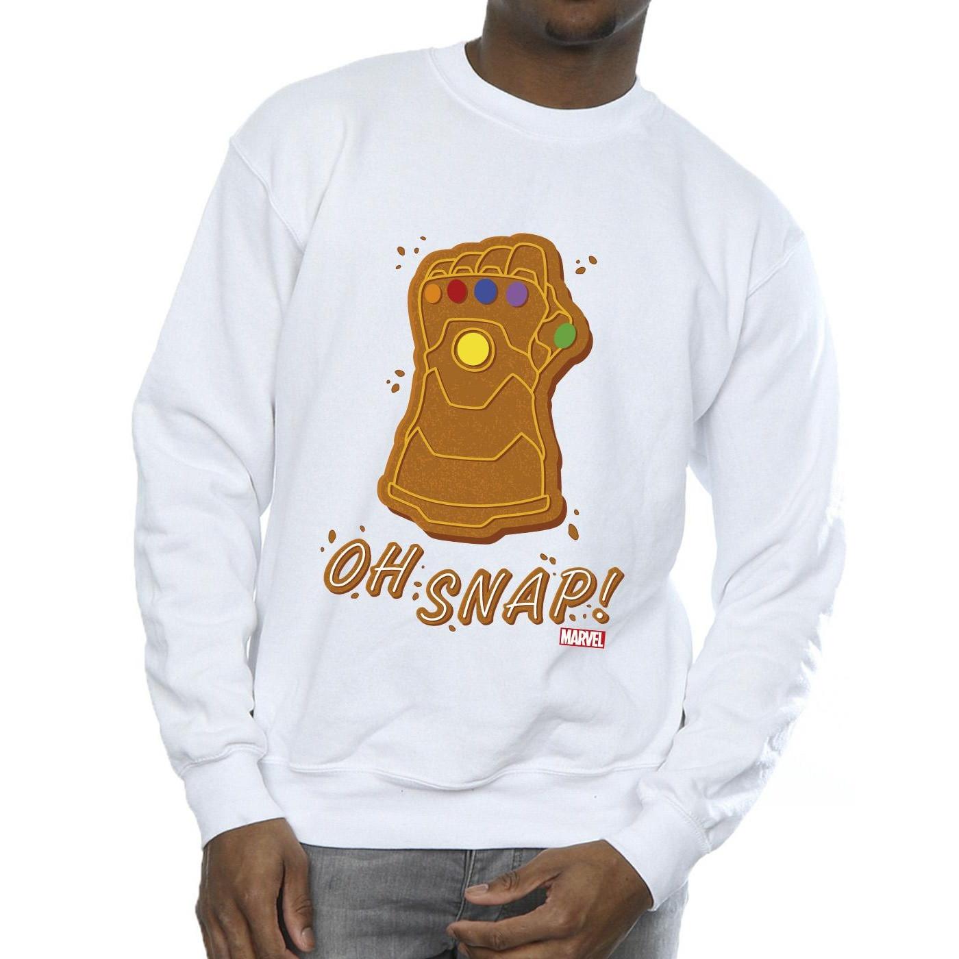 MARVEL  Thanos Oh Snap Sweatshirt 