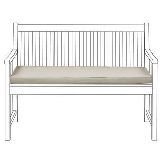 Beliani Bankauflage aus Polyester Skandinavisch VIVARA  