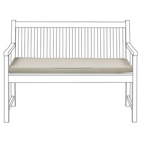 Beliani Cuscino per sedile a panca en Poliestere Scandinavo VIVARA  