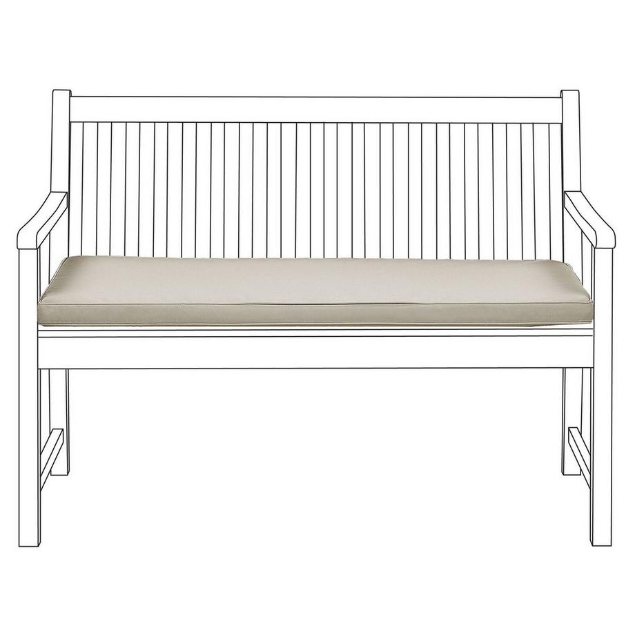 Beliani Cuscino per sedile a panca en Poliestere Scandinavo VIVARA  