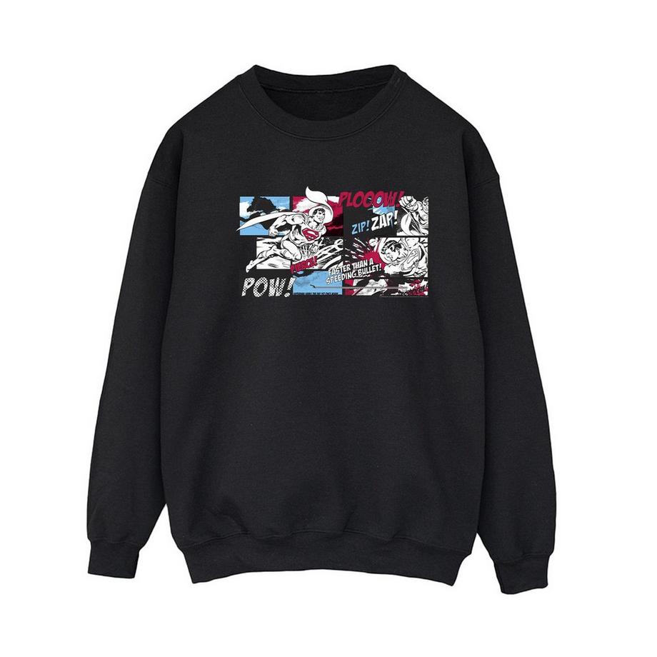 DC COMICS Bedrucktes Rundhals Sweatshirt  