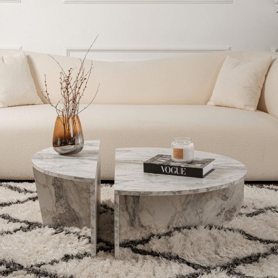 Calicosy Set von 2 Couchtischen ORION  