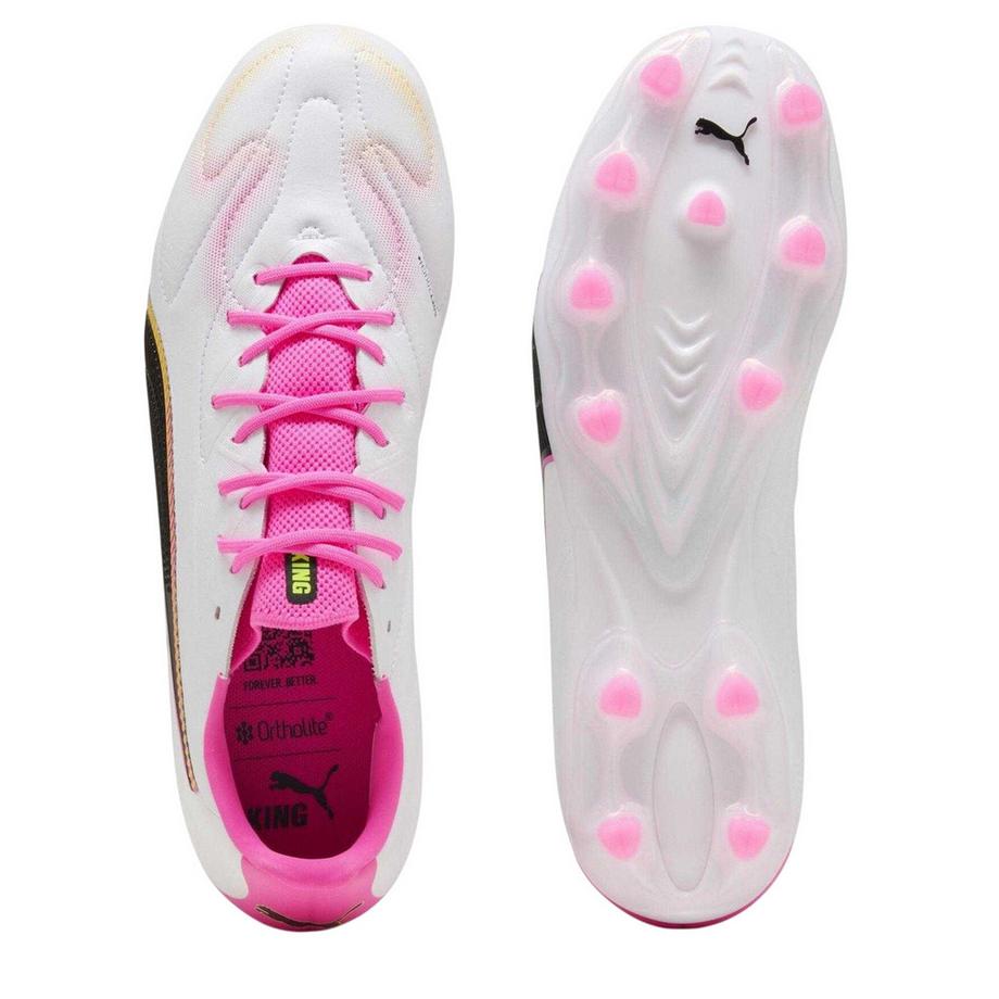 PUMA Chaussures de foot terrain ferme King Match  