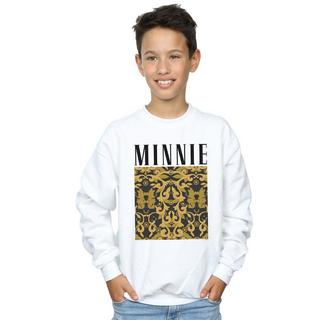 Disney  Minnie Mouse Baroque Pattern Sweatshirt 