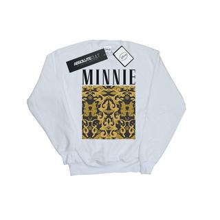 Disney  Minnie Mouse Baroque Pattern Sweatshirt 