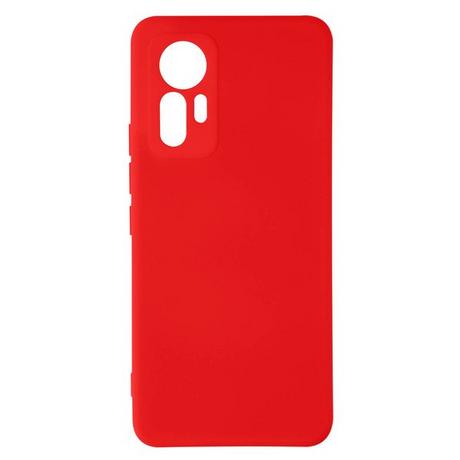 Avizar  Coque Xiaomi 12 Lite Soft Touch Rouge 