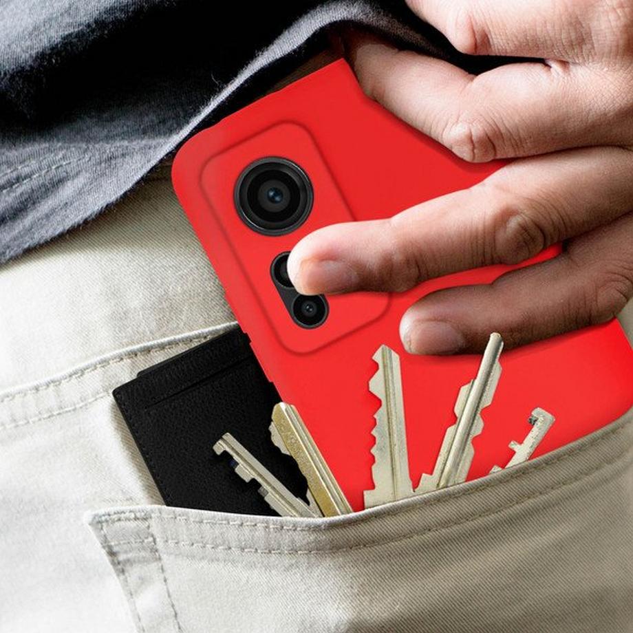 Avizar  Cover Xiaomi 12 Lite rossa 