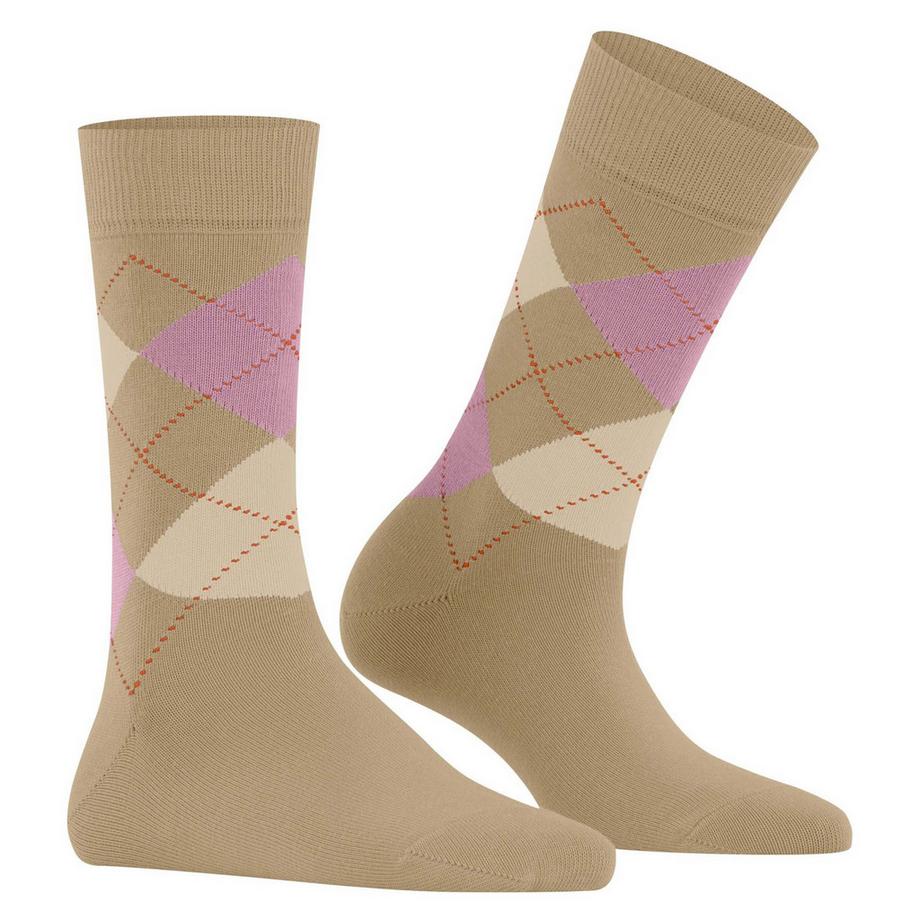 Burlington Queen SO Chaussettes à motif losanges  