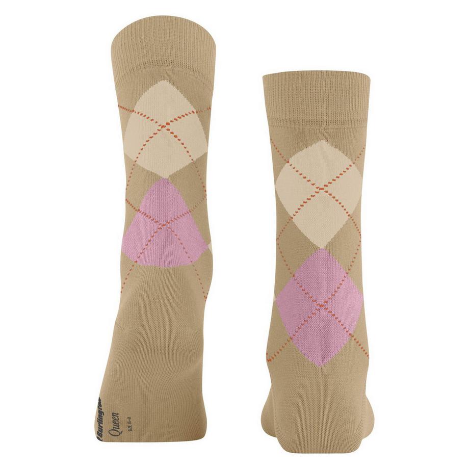 Burlington Queen SO Chaussettes à motif losanges  