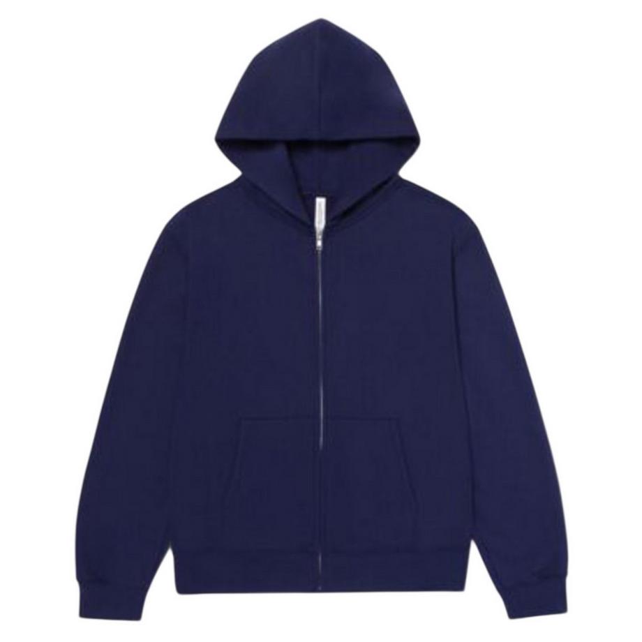 Hoodie Mit Durchgehendem Reißverschluss, Schwere Qualität, Schwer