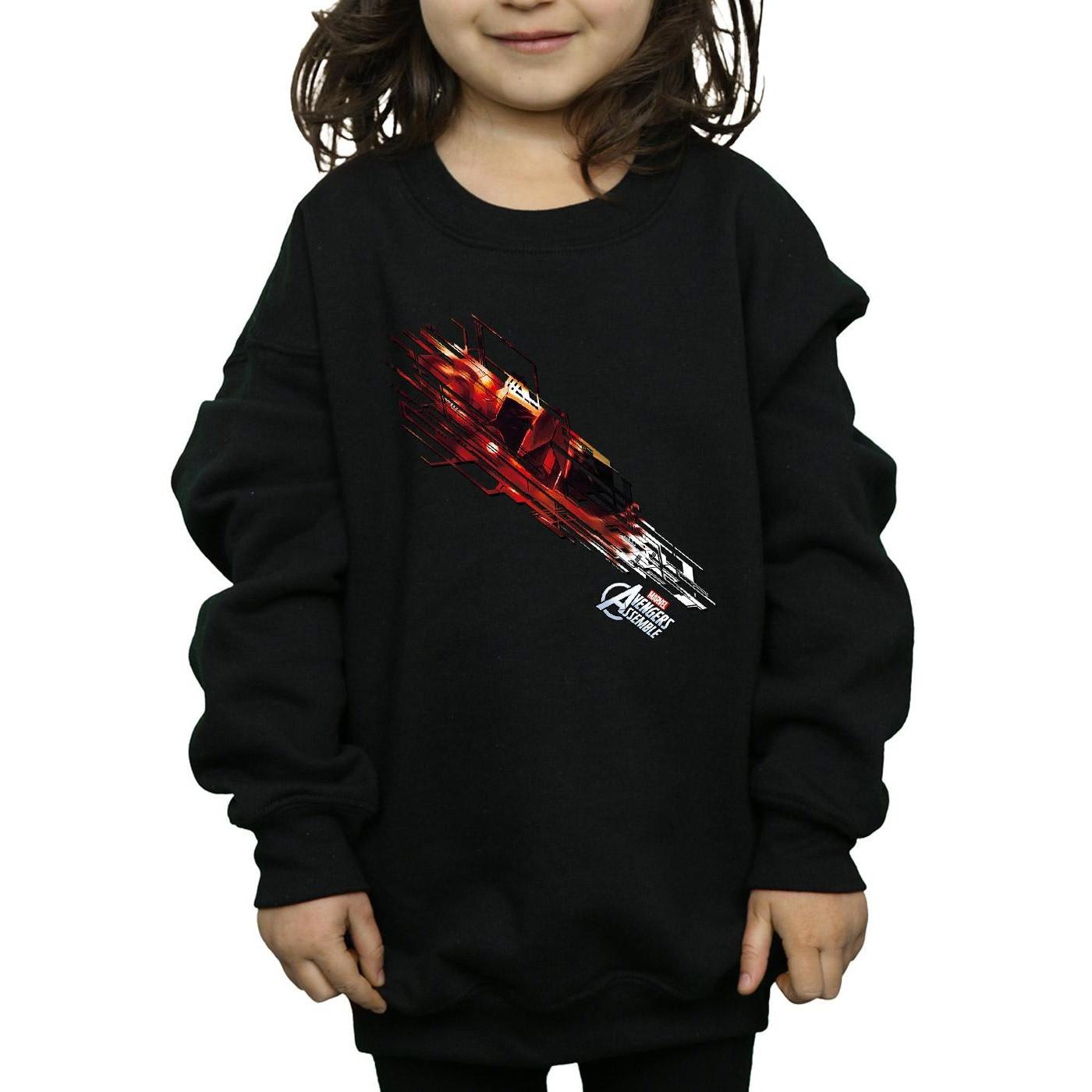 MARVEL  Iron Man Shooting Burst Sweatshirt 