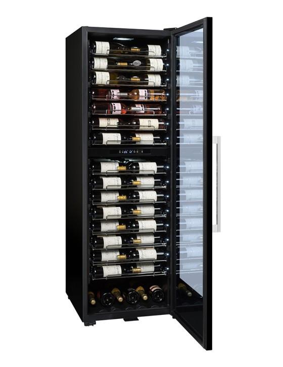 LA SOMMELIÈRE La Sommelière PRO160DZN Weinkühler Weinkühler mit Kompressor Freistehend Schwarz 152 Flasche(n)  