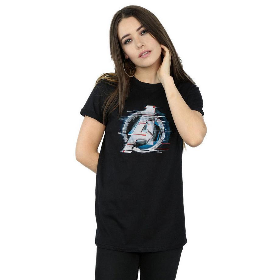 MARVEL Avengers Endgame Glitch Logo T-Shirt  