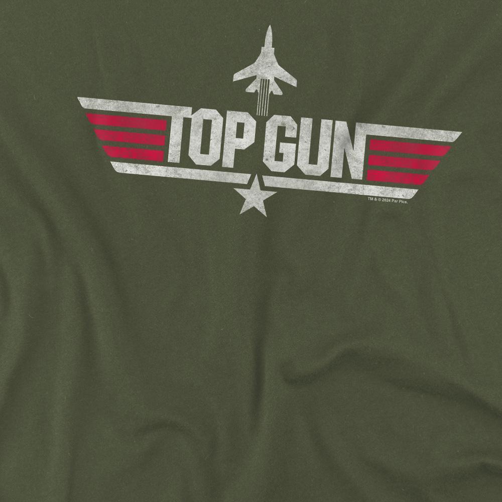 Top Gun Top Gun Logo Print T-Shirt  