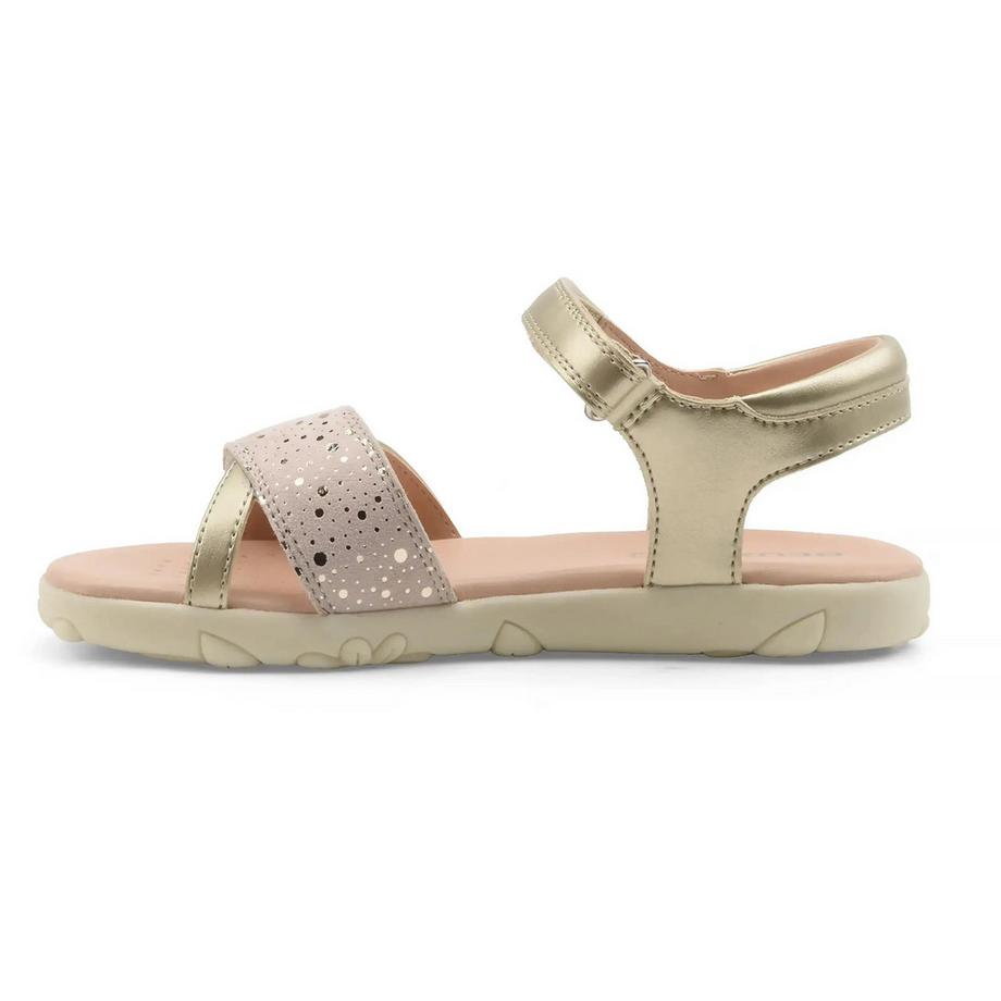 GEOX Sandalo Haiti con cinturino glitter  