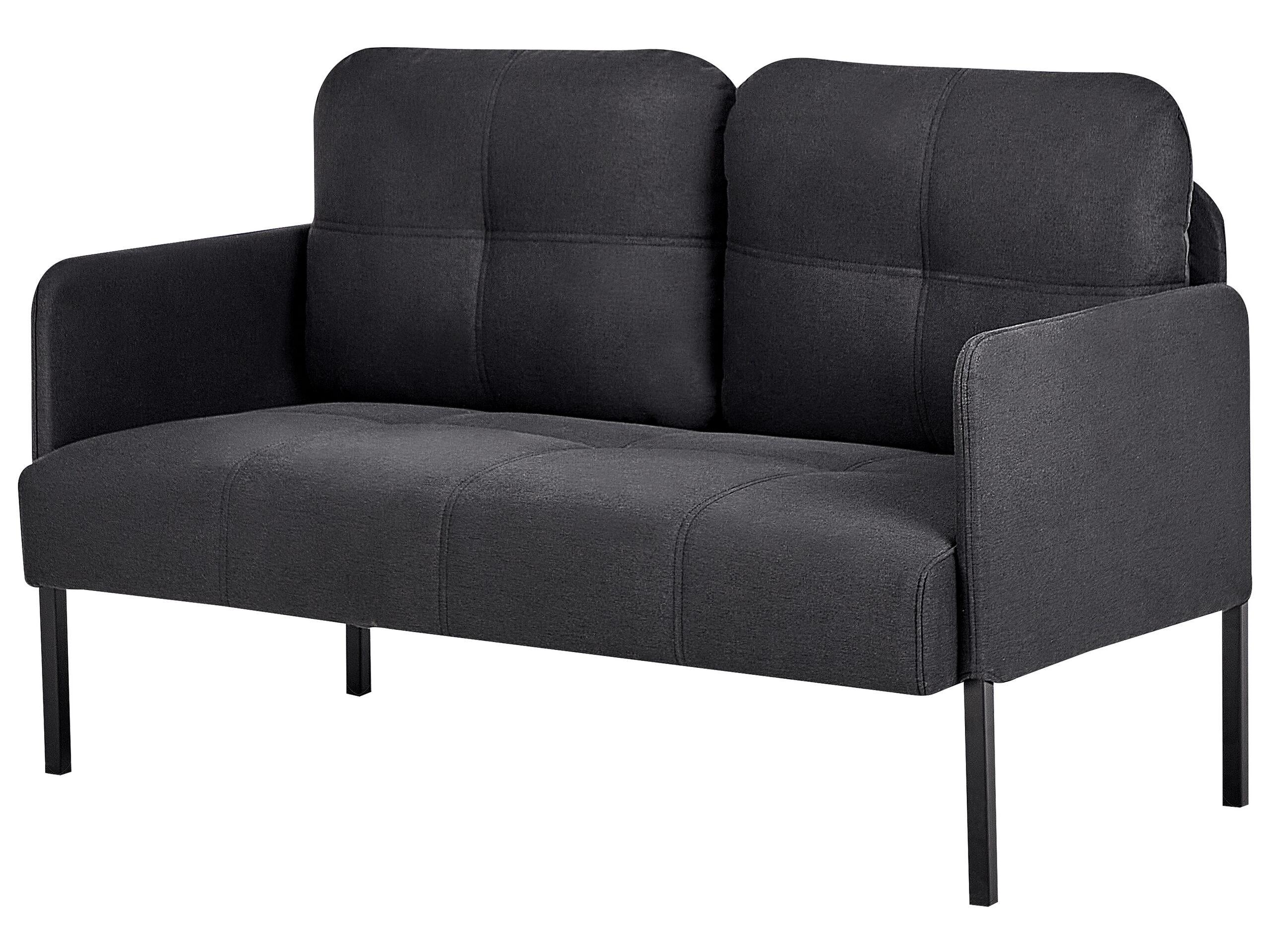 Beliani 2 Sitzer Sofa aus Polyester Retro LAHTI  