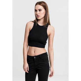 URBAN CLASSICS  crop top donna urban claic rib 