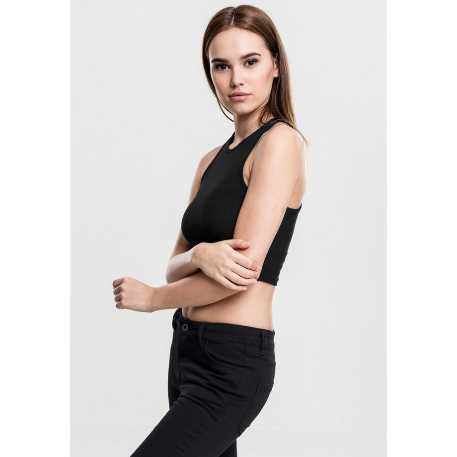URBAN CLASSICS Rib Crop Top  