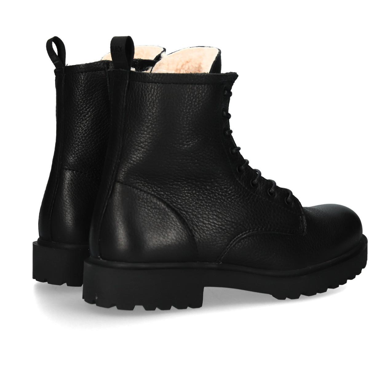 Blackstone  Bottines à lacets - fourrure femme  WL02 