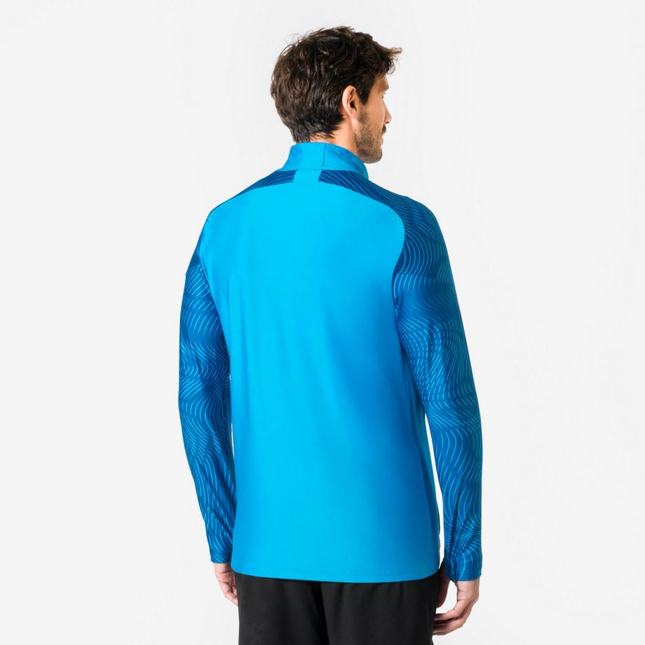 KIPSTA  Sweatshirt Viralto Wavy Club 1/2-RV azurblau 