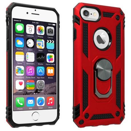 Avizar  Cover Antiurto iPhone 8 Rosso 