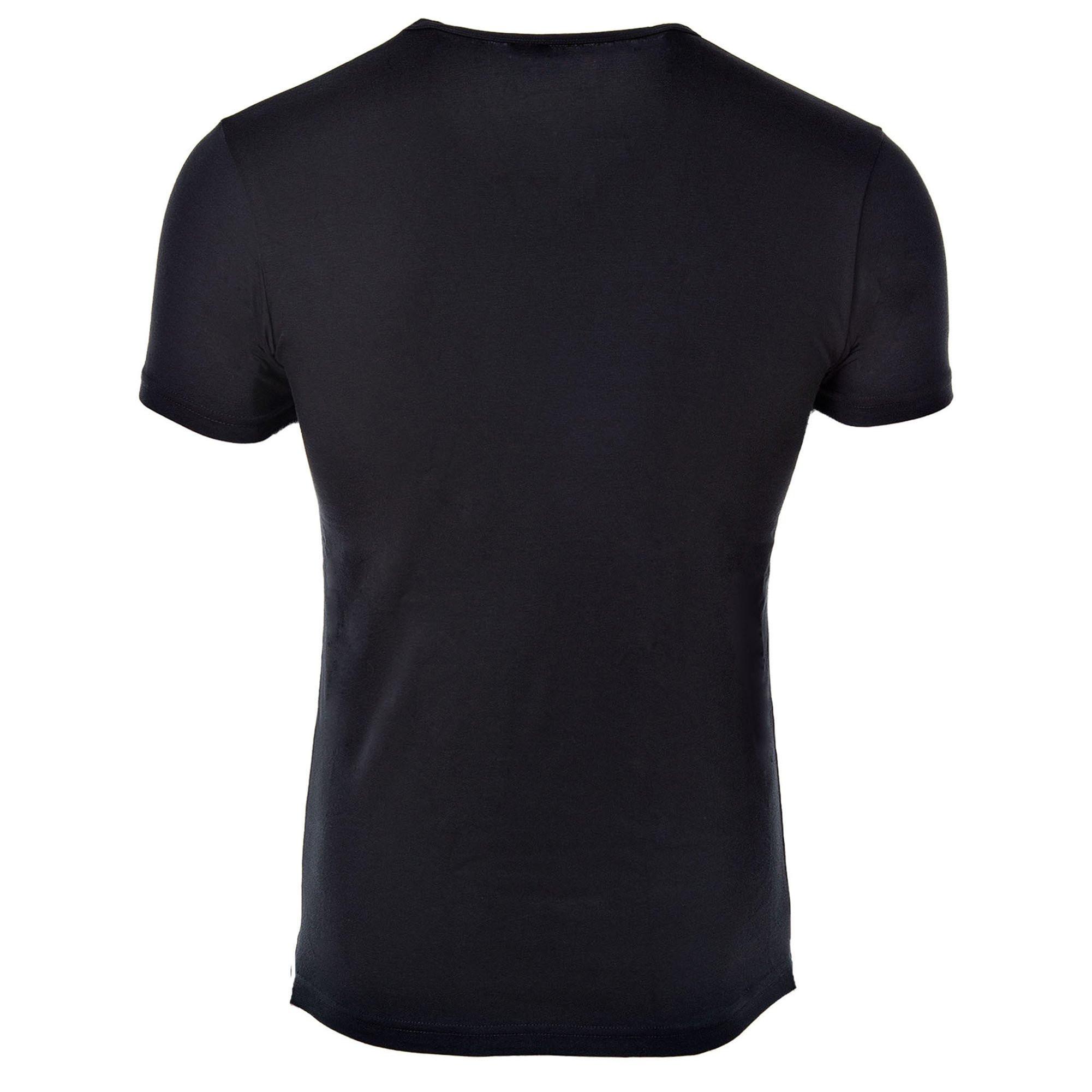 EMPORIO ARMANI Core Logoband Lot de 2 T-shirts Coupe Confortable  