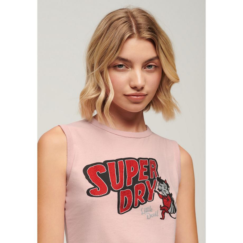 Superdry Débardeur Retro Slim Fit  